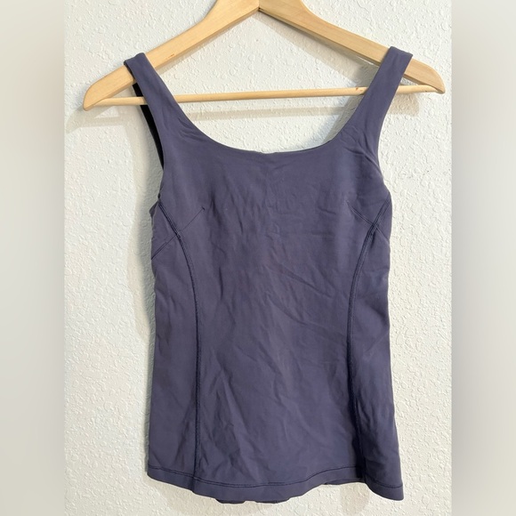 Lululemon Sculpt it Tank in Greyvy Size 4 - Picture 1 of 8